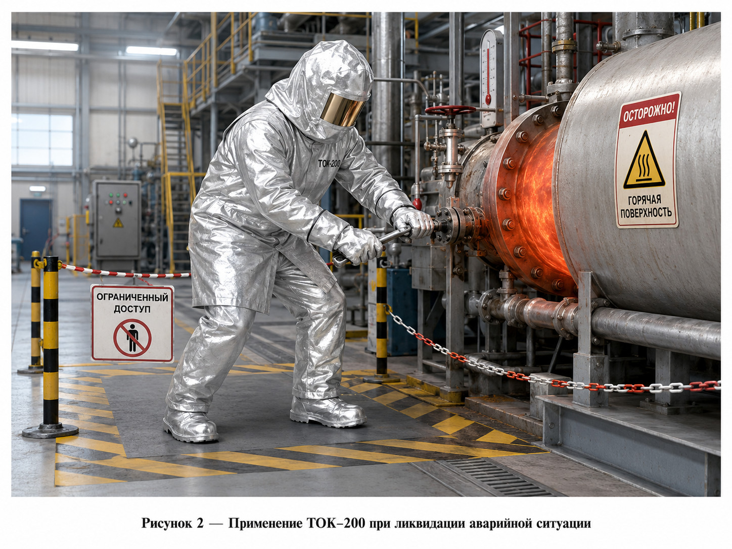 теплоотражающий костюм ТОК-200, костюм ТОК-200, защитный костюм пожарного, костюм от высокой температуры, теплоотражающая одежда, костюм для пожарных, спецодежда от тепла теплоотражающий костюм ТОК-200, костюм ТОК-200, защитный костюм пожарного, костюм от высокой температуры, теплоотражающая одежда, костюм для пожарных, спецодежда от тепла